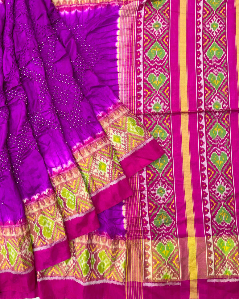 Bandhani Saree – SindhoiPatolaArt