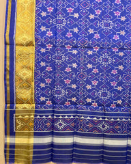 Blue Navratan Designer Patola Dupatta