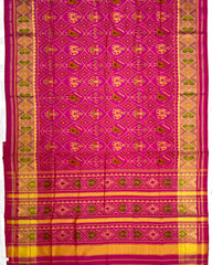 Pink Narikunj Designer Patola Saree