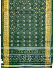 Green Panchanda Designer Patola Saree