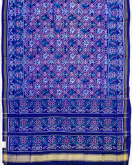 Blue Narikunj Designer Patola Saree