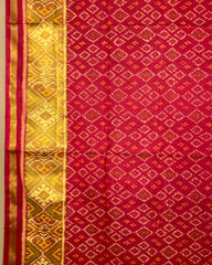 Red Booty Designer Patola Dupatta