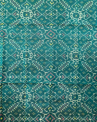 Turquoise Manekchowk Patola Dupatta