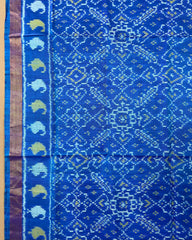 Blue Manekchowk Patola Dupatta