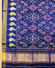 Blue Navratan Patola Dupatta