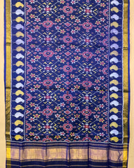 Blue Navratan Patola Dupatta