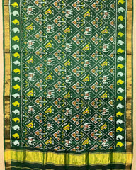 Green Narikunj Patola Dupatta