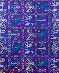 Blue & Purple Narikunj Designer Patola Dupatta