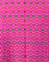 Baby Pink Meenakari Georgette Bandhani Dupatta