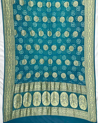 Rama Georgette Bandhani Dupatta