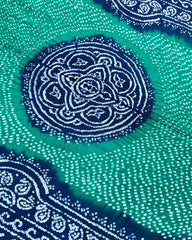 Blue & Turquoise Gajji Bandhani Dupatta