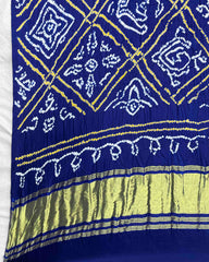 Blue Gajji Bandhani Dupatta