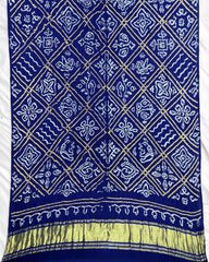 Blue Gajji Bandhani Dupatta