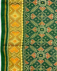 Green Manekchowk Patola Saree