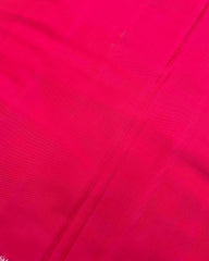 Pink Plain Patola Saree