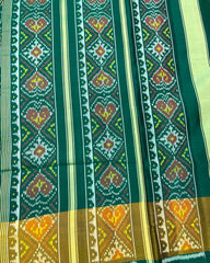 Rama Green Narikunj Patola Saree