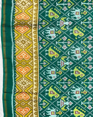 Rama Green Narikunj Patola Saree