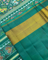 Rama Green Narikunj Patola Saree