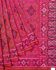 Pink & Peach Navratan Patola Saree