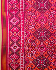 Pink & Orange Navratan Patola Dupatta