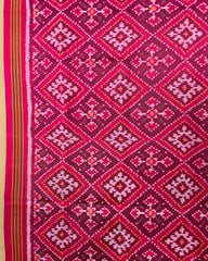 Pink Panchanda Patola Dupatta