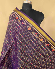 Purple Booty Patola Dupatta