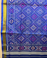 Blue Panchanda Patola Dupatta