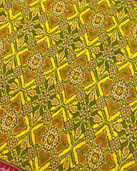 Red & Yellow Manekchowk Patola Saree