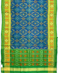 Green & Blue Navratan Patola Saree