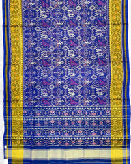 Blue Narikunj Patola Saree