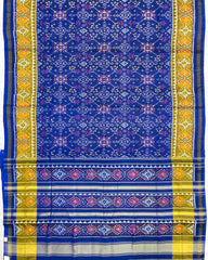 Blue Navratan Patola Saree