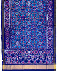 Blue & Sky Manekchowk Patola Saree