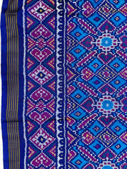 Blue & Sky Manekchowk Patola Saree