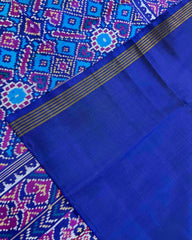 Blue & Sky Manekchowk Patola Saree