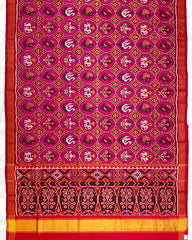 Pink & Small Circle Narikunj Patola Saree