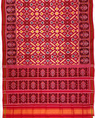 Red Manekchowk Patola Saree