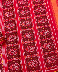 Red Manekchowk Patola Saree