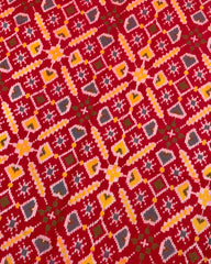 Red Manekchowk Patola Saree