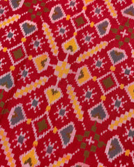 Red Manekchowk Patola Saree