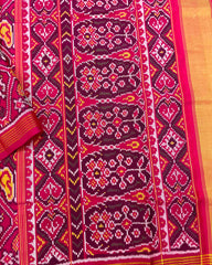 Pink Nariunj Patola Saree