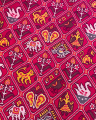 Pink Nariunj Patola Saree