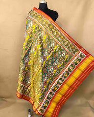 Multicolour Navratan Tissue Patola Dupatta