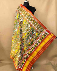 Multicolour Navratan TIssue Patola Dupatta