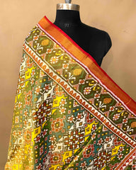 Multicolour Navratan TIssue Patola Dupatta