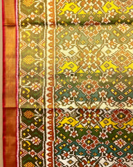 Multicolour Navratan TIssue Patola Dupatta