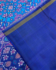 Blue & Turquoise Navratan Patola Saree