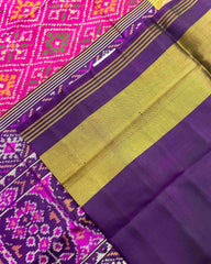 Purple & Pink Panchanda Patola Saree