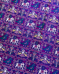 Purple Narikunj Patola Saree