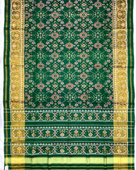 Green Navratan Patola Saree