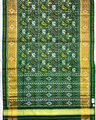 Green Narikunj Narikunj Patola Saree